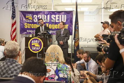 New York mayor candidate Mamdani honors victims of mass shooting during press conference