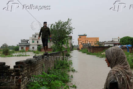 Water levels rise as monsoon rains hit Sialkot