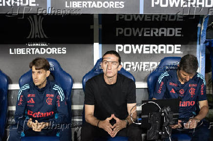 Partida entre Flamengo x Estudiantes (ARG) no Maracanã pelo jogo de ida das quartas de final da Libertadores.