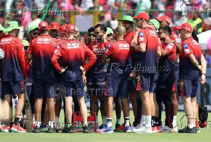 Indian Premier League - IPL - Rajasthan Royals v Royal Challengers Bengaluru