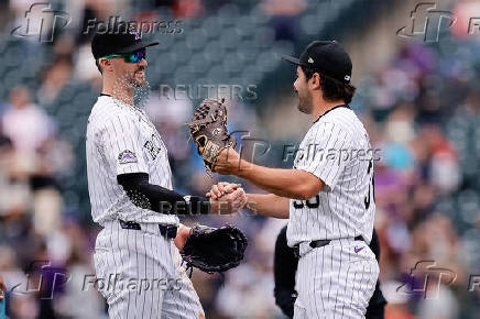 MLB: Atlanta Braves at Colorado Rockies