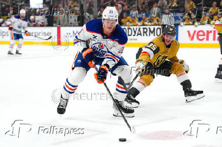 NHL: Stanley Cup Playoffs-Edmonton Oilers at Vegas Golden Knights