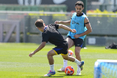 Entrenamiento del FC Barcelona