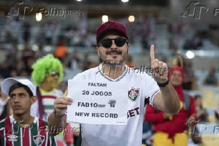 Partida entre Fluminense x Vasco pelo Campeonato Brasileiro.