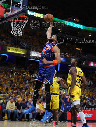 NBA: Playoffs-New York Knicks at Indiana Pacers