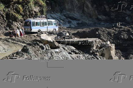Several people dead in Pakistan-administered Kashmir following storms and landslides