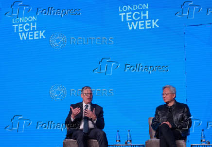 Prime Minister Keir Starmer attends a conference in London