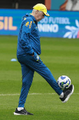 Entrenamiento de la selección brasileña