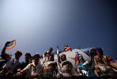 Rome's annual LGBTQ+ pride march