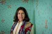 Alexia Tala participa da abertura da exposição 