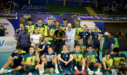 Brasil e Argentina pela Copa América de Vôlei Masculino Novos Talentos