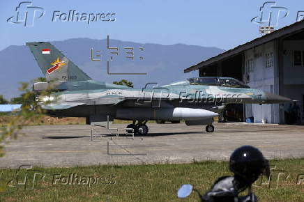 Indonesian Air Force holds security drill