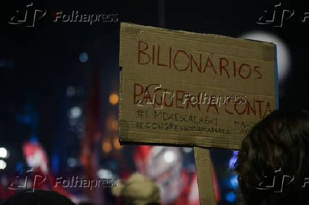 Protesto pela Taxação dos Super-Ricos