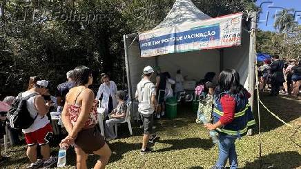 Campanha domingão da vacinacao contra gripe