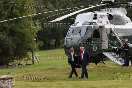 U.S. President Donald Trump visits Scotland