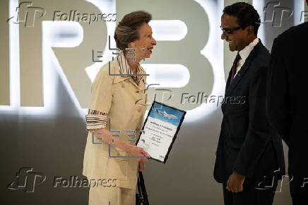 Britain's Princess Anne visits Singapore