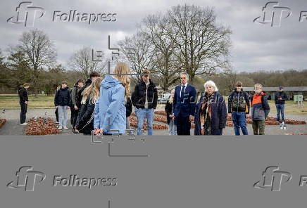 Dutch Prime Minister Schoof visits Westerbork camp