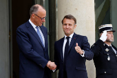 French President Macron meets newly elected German Chancellor Merz in Paris