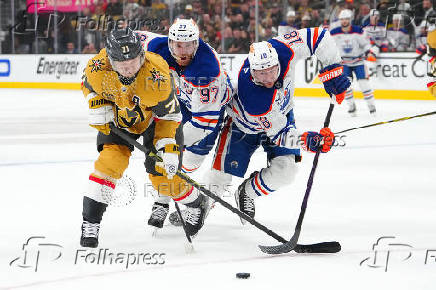 NHL: Stanley Cup Playoffs-Edmonton Oilers at Vegas Golden Knights