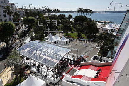 Preparations - 78th Cannes Film Festival