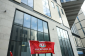 Aftermath of an incident where a car hit fans at the Liverpool parade