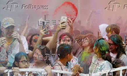 Festival of Colors in Bishkek