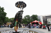 Street Theatre Festival 'Theatre Boulevard' in Moscow