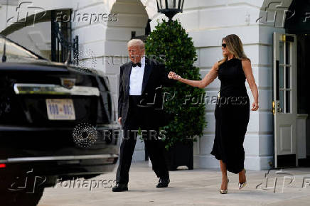 U.S. President Trump attends