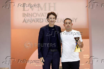 LVMH Innovation Award ceremony at VivaTech conference in Paris
