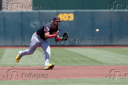 MLB: Cleveland Guardians at Athletics