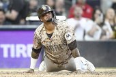 MLB: Texas Rangers at San Diego Padres
