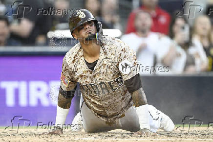 MLB: Texas Rangers at San Diego Padres