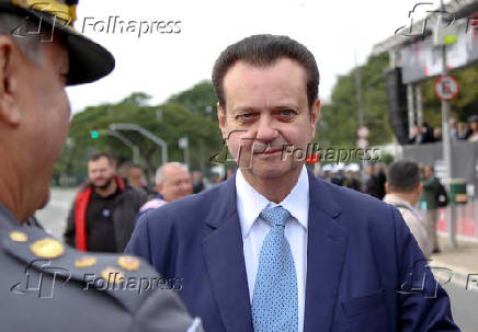Gilberto Kassab participou da solenidade da Revolução de 1932