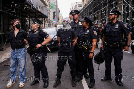 Protest against Palantir and their contract with ICE