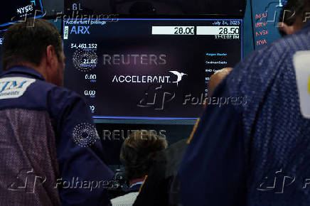 Insurance marketplace Accelerant holds IPO at the NYSE in New York
