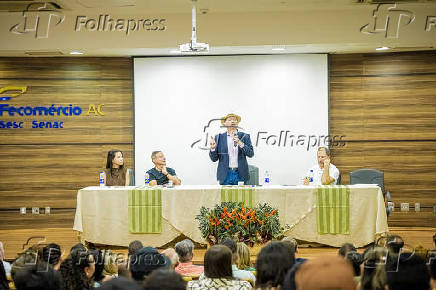RIO BRANCO, AC, 25.07.2025-PALESTRA COM ALDO REBELO SOBRE A AMAZONIA