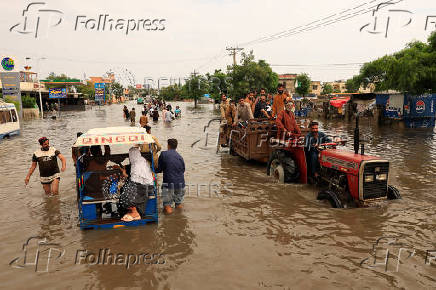 Water levels rise as monsoon rains hit Sialkot