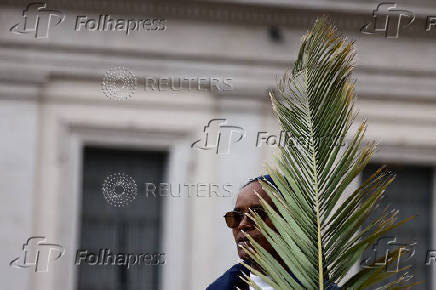 Palm Sunday Mass in St. Peter's Square at the Vatican