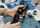 Ukrainian engineers repair faulty drones for the Ukrainian Army