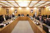 IAEA Director General Rafael Grossi meets with the head of Iranian Atomic Energy Organisation, Mohammad Eslami, in Tehran