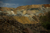 Iron ore mining in the Kirovohrad region