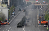 Rehearsal for Victory Day parade in Moscow