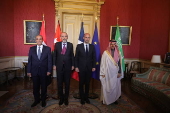 French Foreign Minister Barrot meets counterparts from Egypt, Jordan, and Saudi Arabia