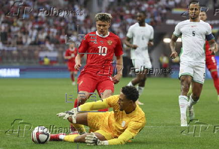 Soccer friendly international - Russia vs Nigeria