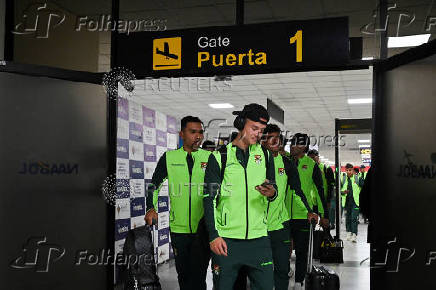 Bolivian soccer team back home after being held unexpectedly in Venezuela, in El Alto