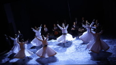Members of Whirling Dervishes perform in Tunis