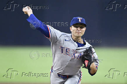 MLB: Texas Rangers at San Diego Padres