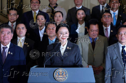 Thai Constitutional Court removes PM Shinawatra from office, in Bangkok