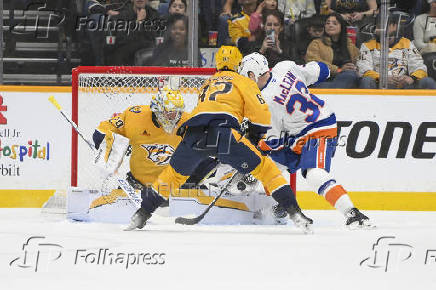 NHL: New York Islanders at Nashville Predators
