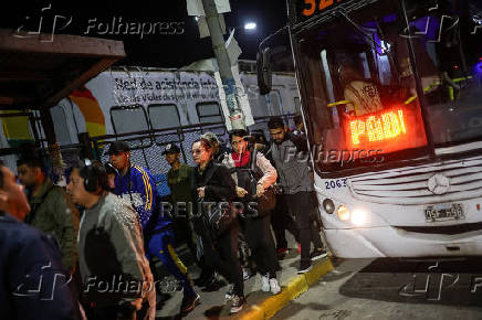 Strike against the adjustment policy of Argentinian President Javier Milei's government, in Buenos Aires